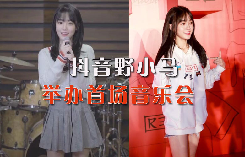 抖音野小馬，翻唱歌曲比原唱好聽，首次免費音樂見麵會落幕
