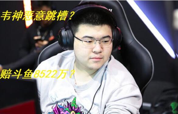 韋神被判賠償鬥魚8522萬元，真的會賠償這麼多嗎？