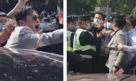 辛巴暴怒為粉絲出氣，險些與酒店工作人員動手，對話工作人員：你必須道歉