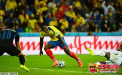 2014巴西世界杯：厄瓜多爾2-1逆轉洪都拉斯