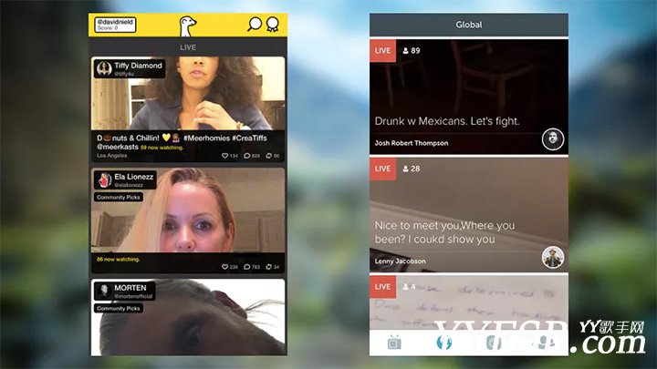 （Meerkat 在誕生 18 個月後便宣告下架，圖片來自：Gizmodo）